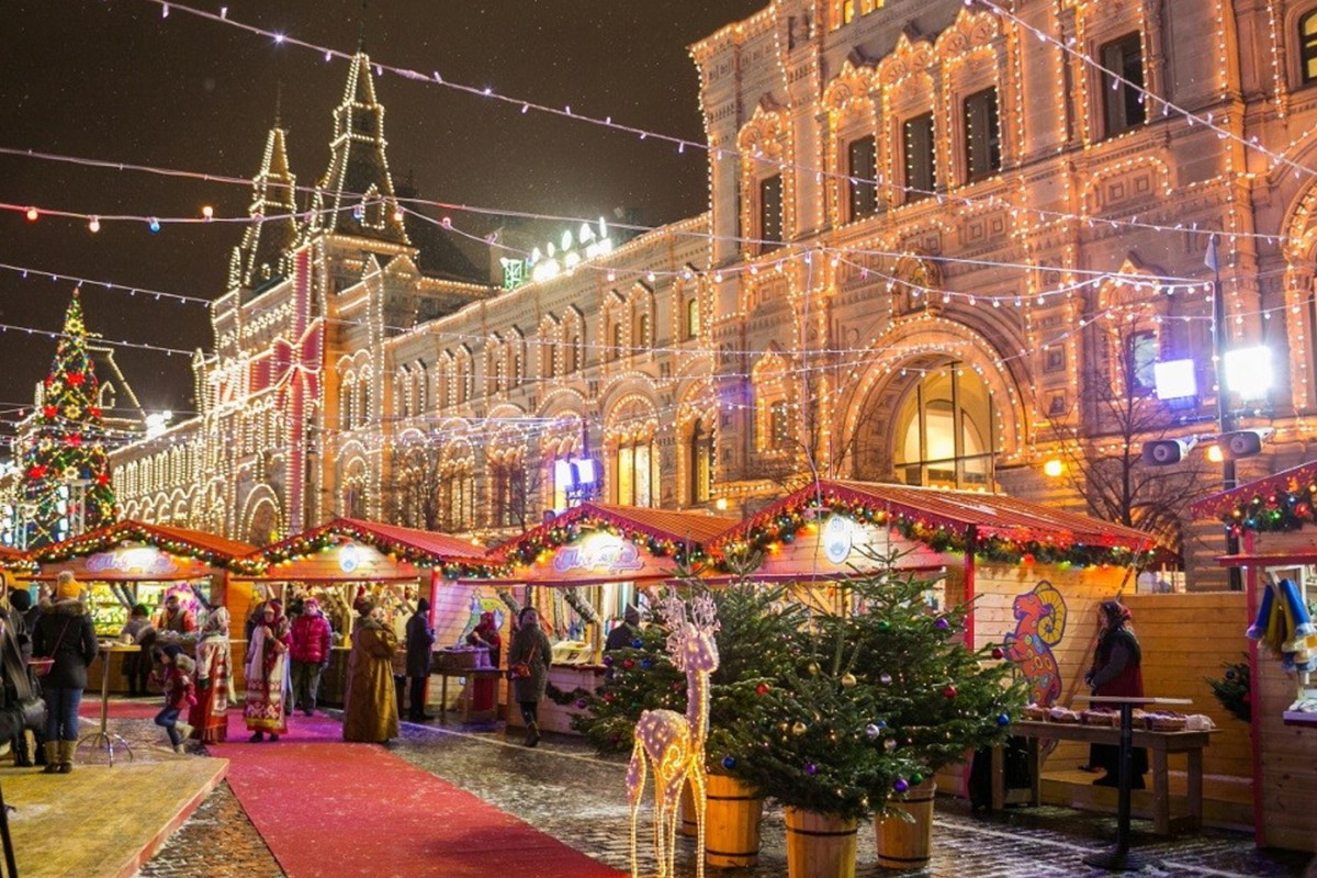 Экскурсия по Москве Новогодние традиции