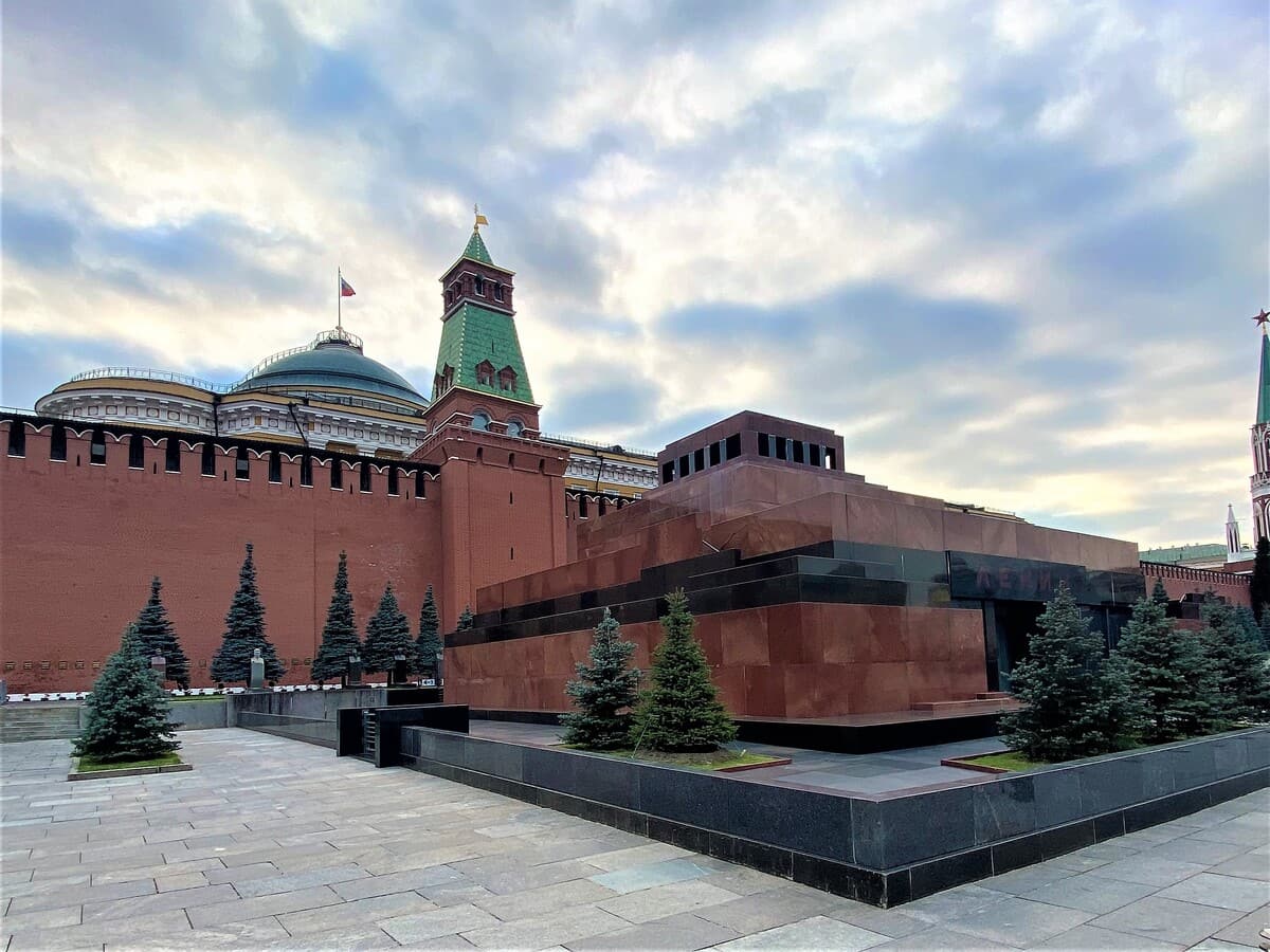 Мавзолей Ленина на Красной площади в Москве