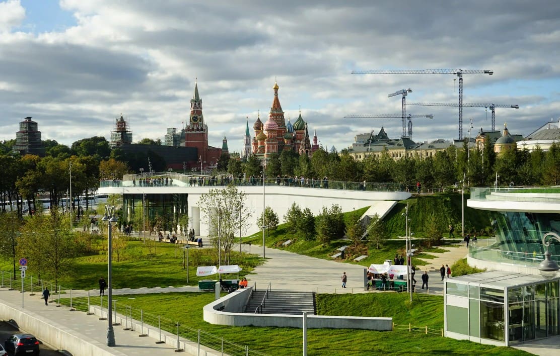 Парк «Зарядье» в Москве