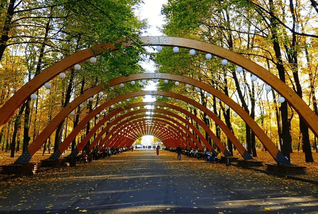 Парк Сокольники в Москве