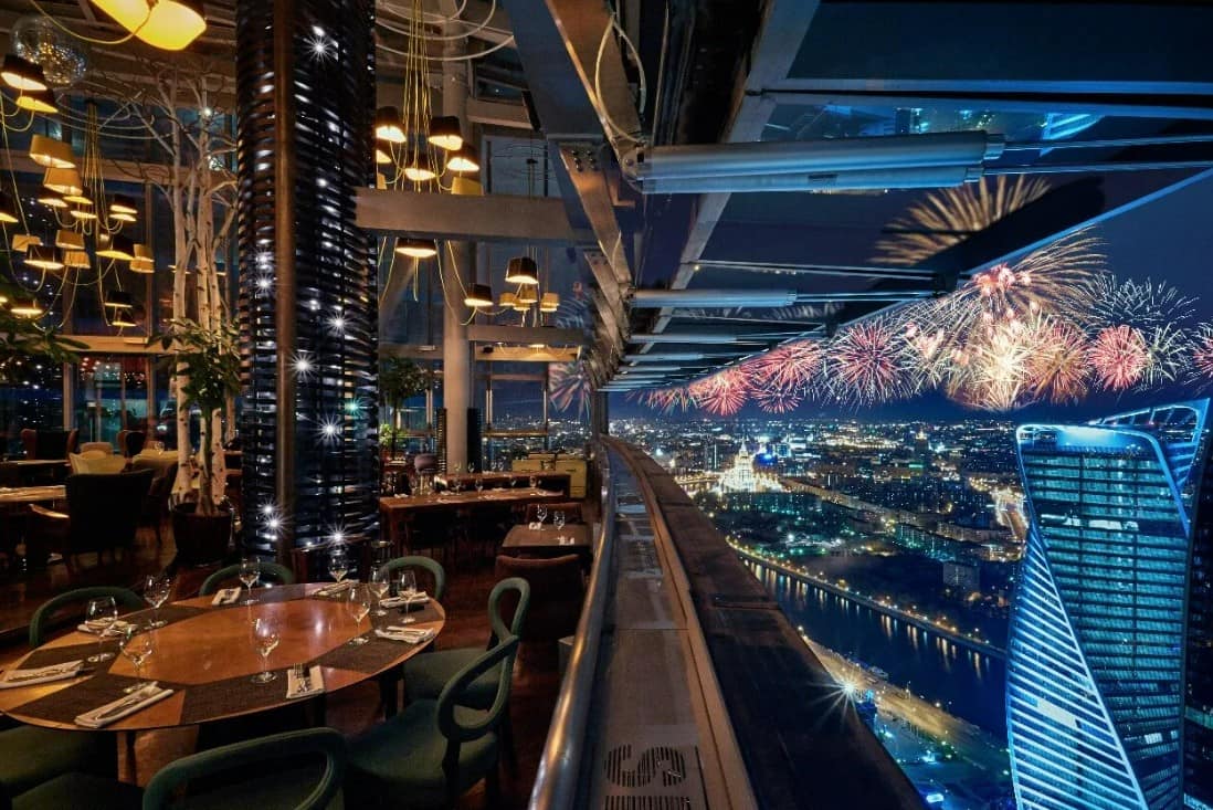 Ресторан Sixty, башня “Федерация”, “Москва-Сити”