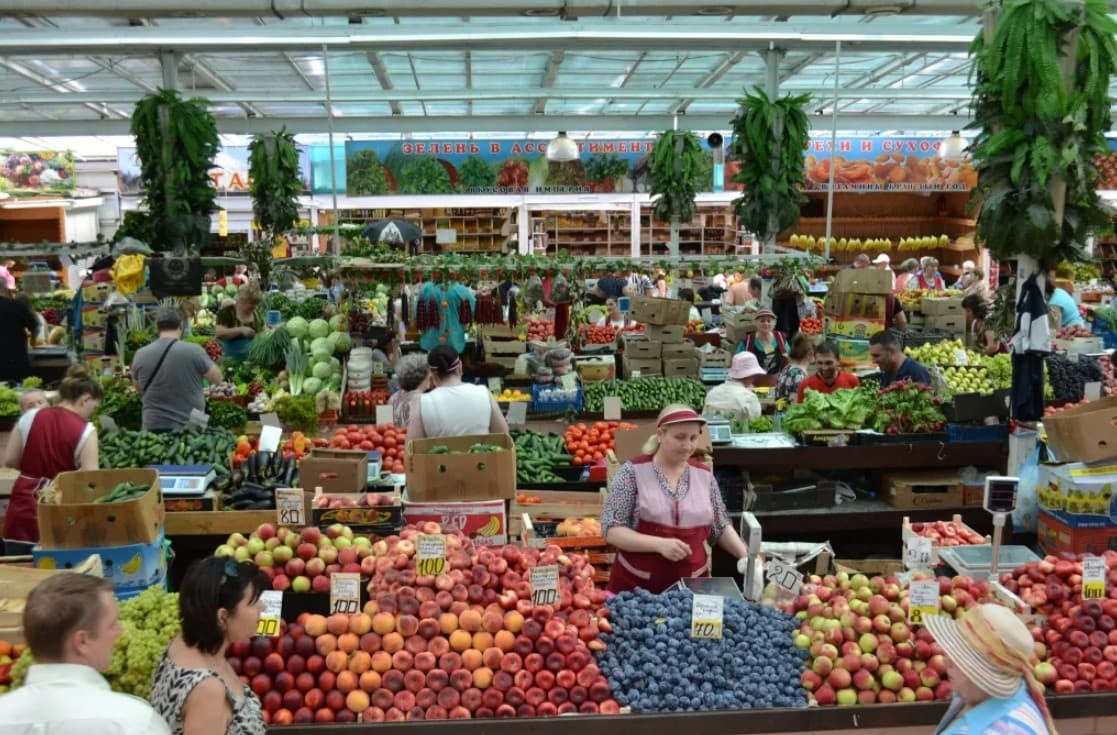 Домодедовский рынок в Москве